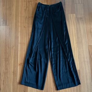 Sophisticated Black Wide-Leg Trousers